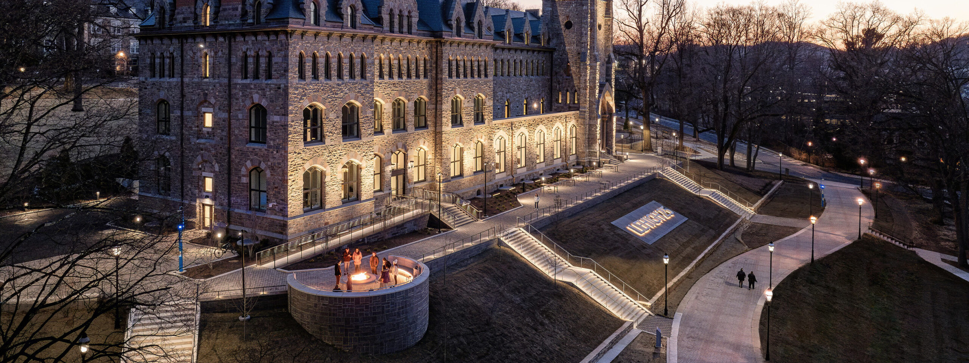 shot of the new University Center