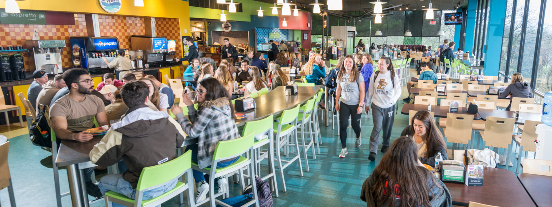 Inside Rathbone Dining Hall