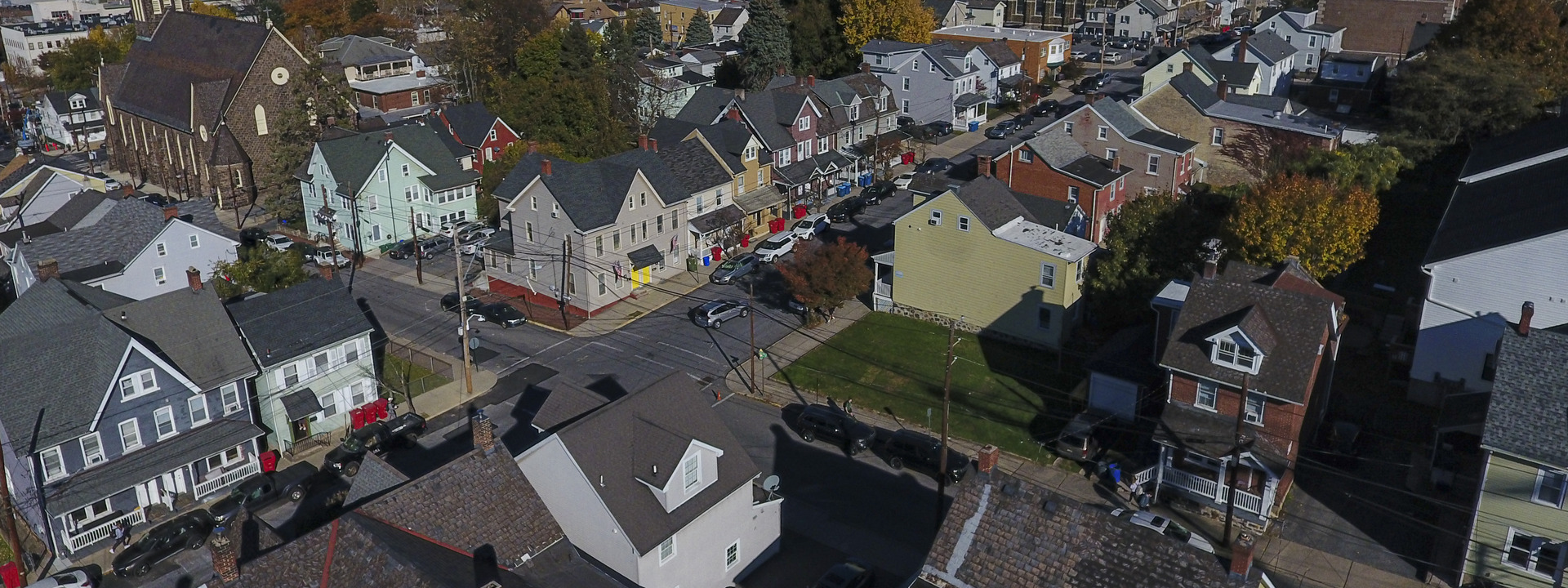 Aerial photo of SouthSide Bethlehem