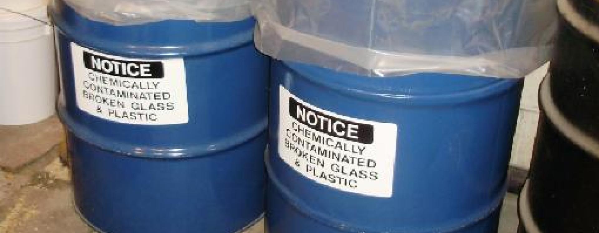 chemical waste disposal image